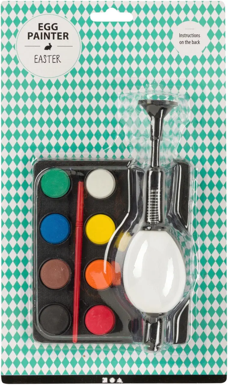 Ei merkkiä Munanmaalaussetti 16,5 cm musta