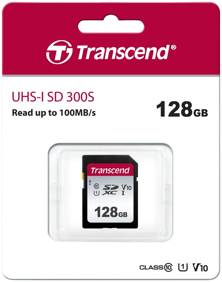 Transcend 300S muistikortti 128GB SD