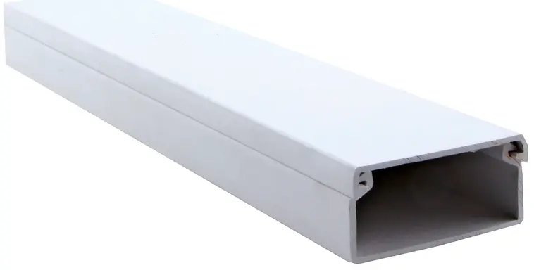 Johtokouru 60X40/2M D1043 valkoinen