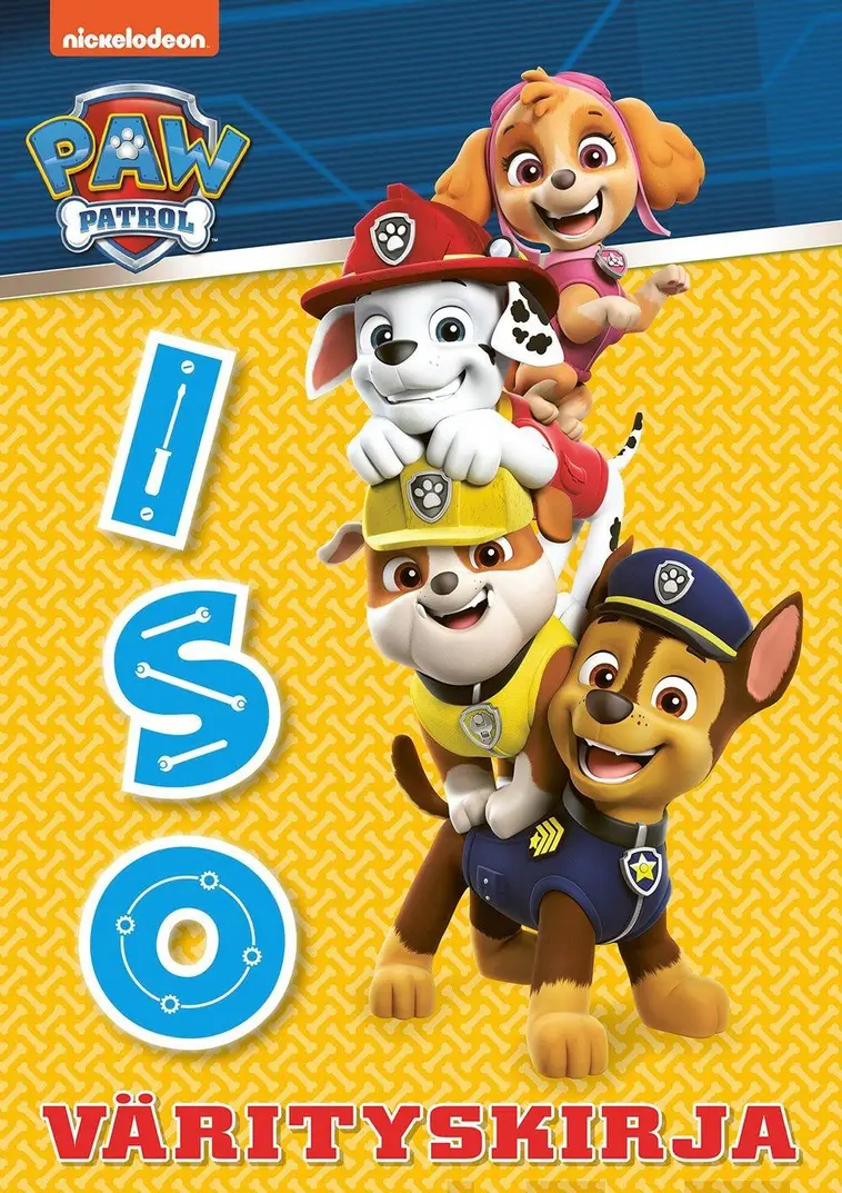 Ryhmä Hau - Paw Patrol Iso värityskirja | Prisma verkkokauppa