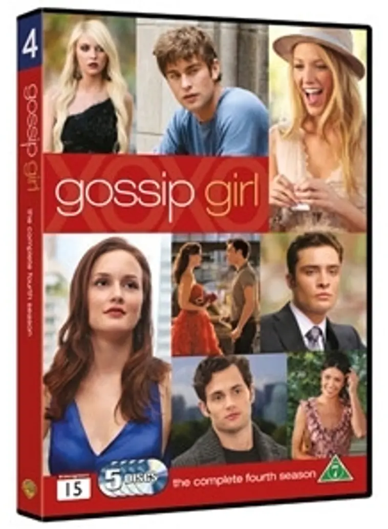 DVD Gossip Girl 4.tuotantokausi 5DVD