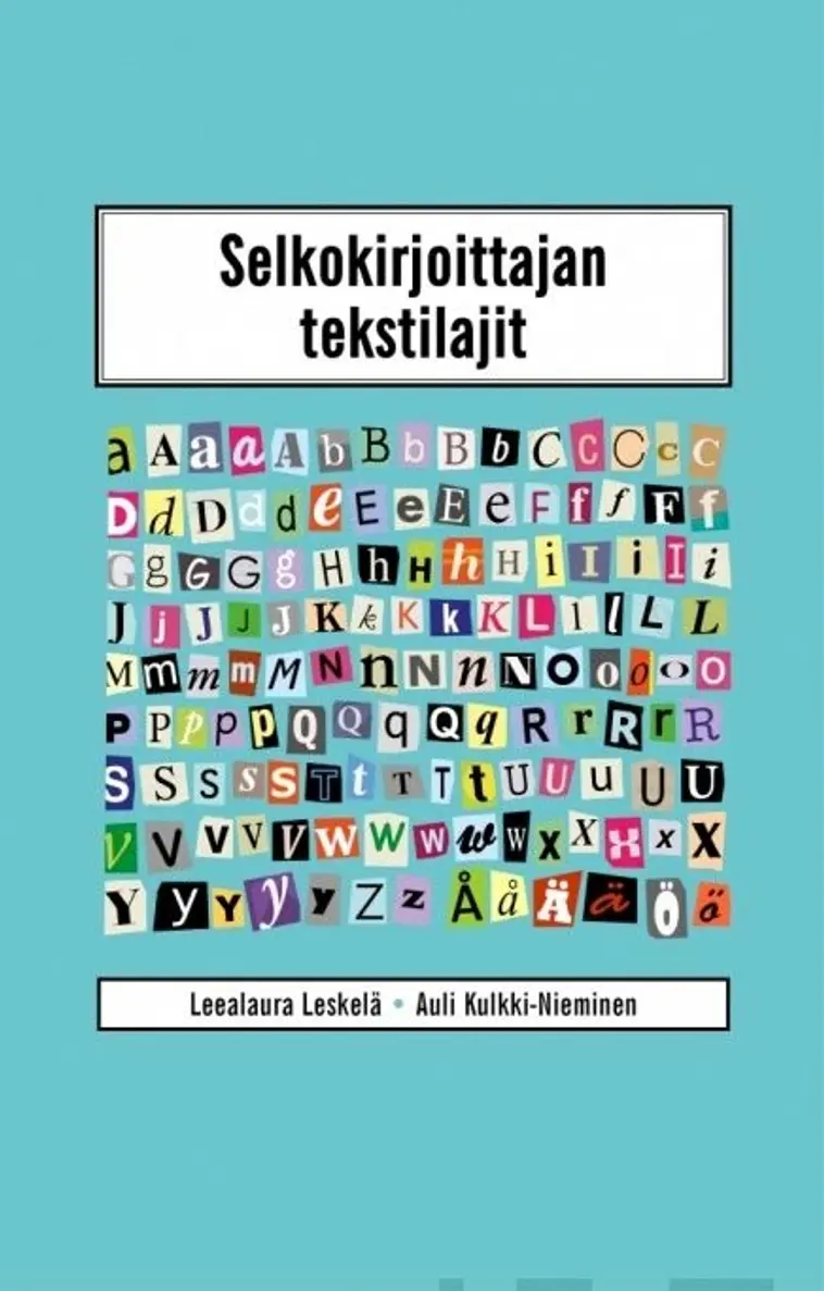 Leskelä, Selkokirjoittajan tekstilajit | Prisma verkkokauppa