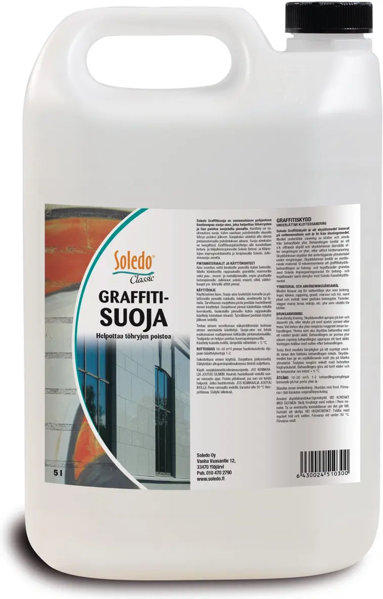 Soledo 5 l Graffitisuoja