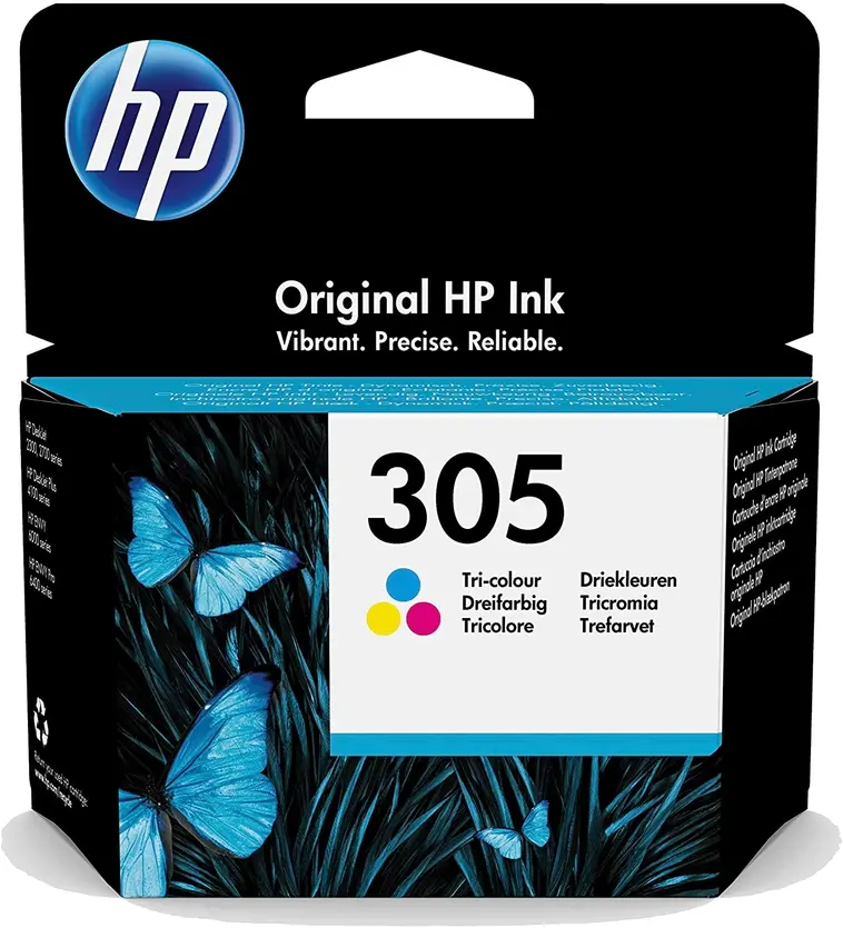 HP 305 moniväri mustepatruuna tri-color