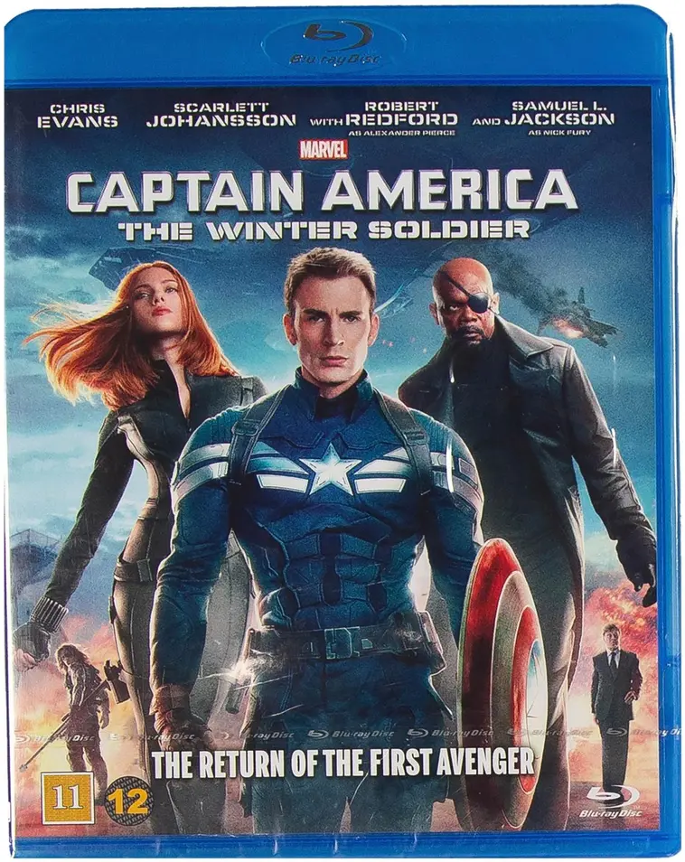 Captain America - Winter Soldier Blu-ray