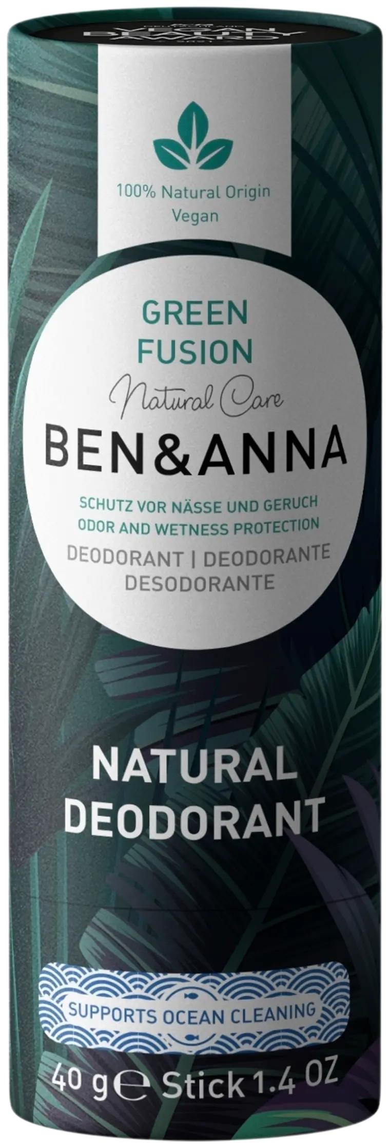 Ben & Anna Deodorantti Green Fusion 40 g