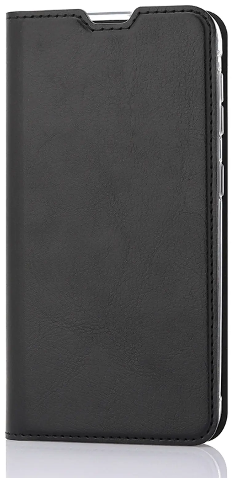 Wave Book Case, Samsung Galaxy Xcover 5, Musta
