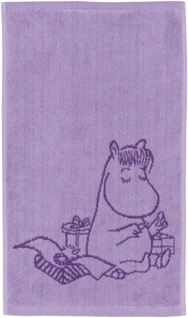 Moomin Arabia käsipyyhe 30x50 Niiskuneiti, purppura