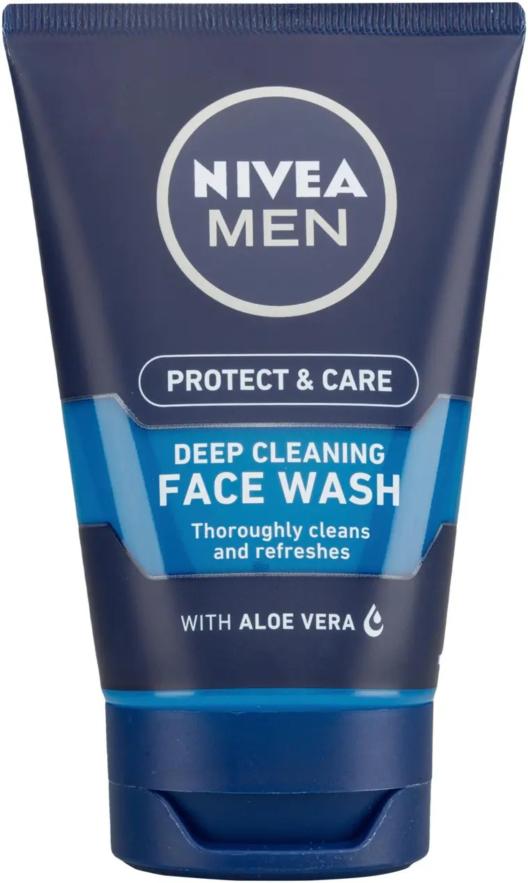 NIVEA MEN 100ml Protect & Care Deep Cleaning Face Wash Gel -puhdistusgeeli