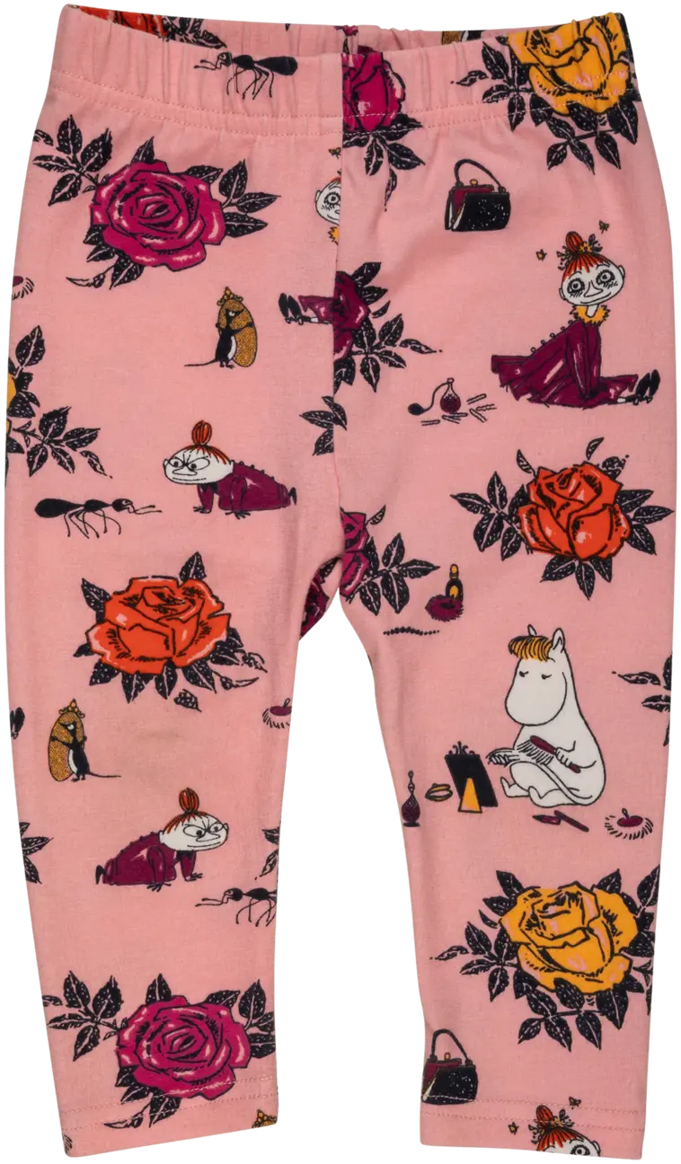 Moomin vauvojen leggingsit Ruusut 580307
