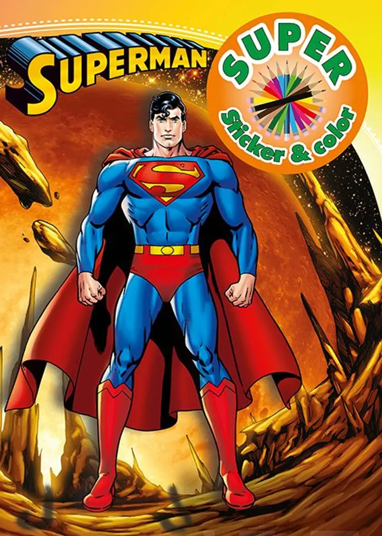 Superman Super tarra- ja värityskirja