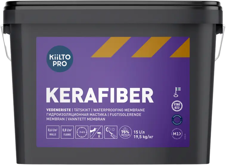 Kiilto 15l/20kg Kerafiber Vedeneriste