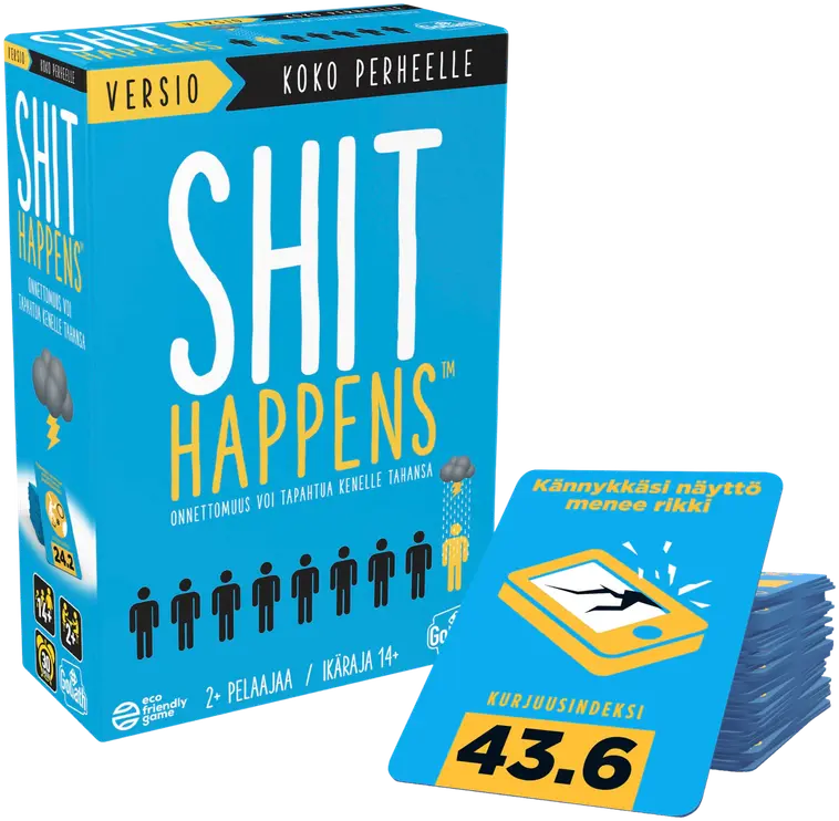 Shit Happens Family Game - Suomi