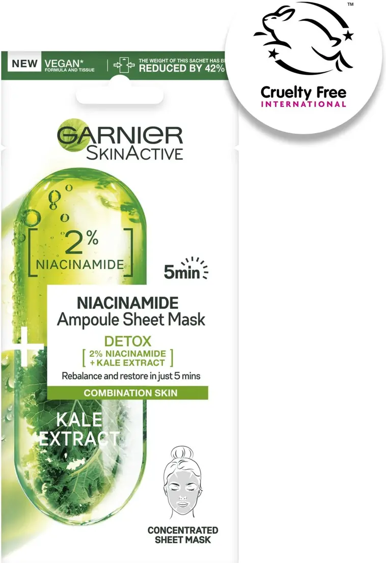 Garnier Skin Active Niasiiniamidi ampullikangasnaamio 15g - 2
