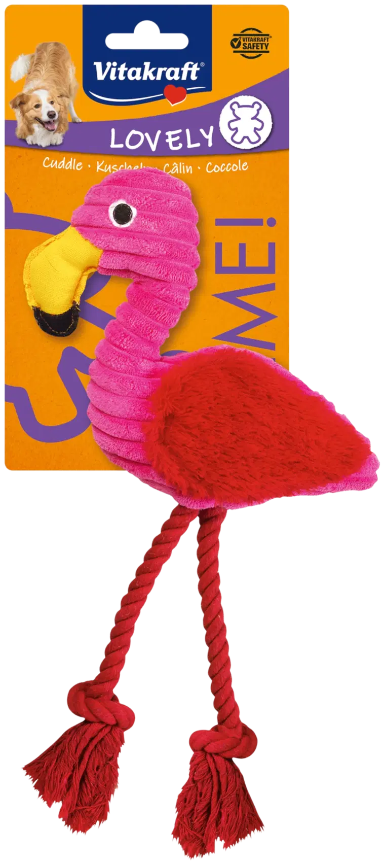 Vitakraft Vitakraft Flamingo koiran lelu 1kpl