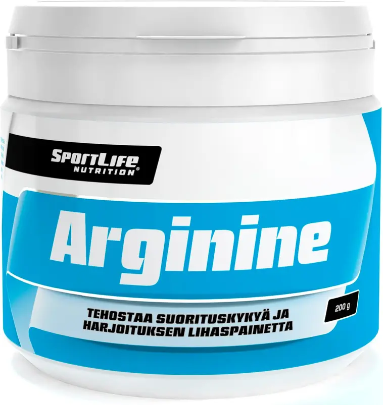 SportLife Nutrition Arginine 200g  L-arginiinijauhe
