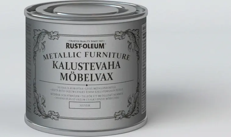 Rust-Oleum Metallic Kalustevaha 125ml Silver | Prisma verkkokauppa