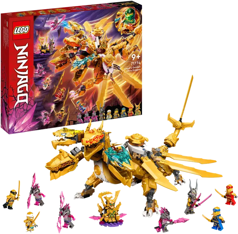 LEGO® Ninjago Lloydin kultainen ultralohikäärme 71774
