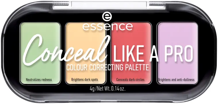 essence CONCEAL like a PRO Colour Correcting Palette 4 g