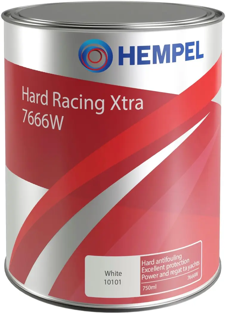 Hempel Hard Racing Xtra Antifouling-maali 0,75 l White