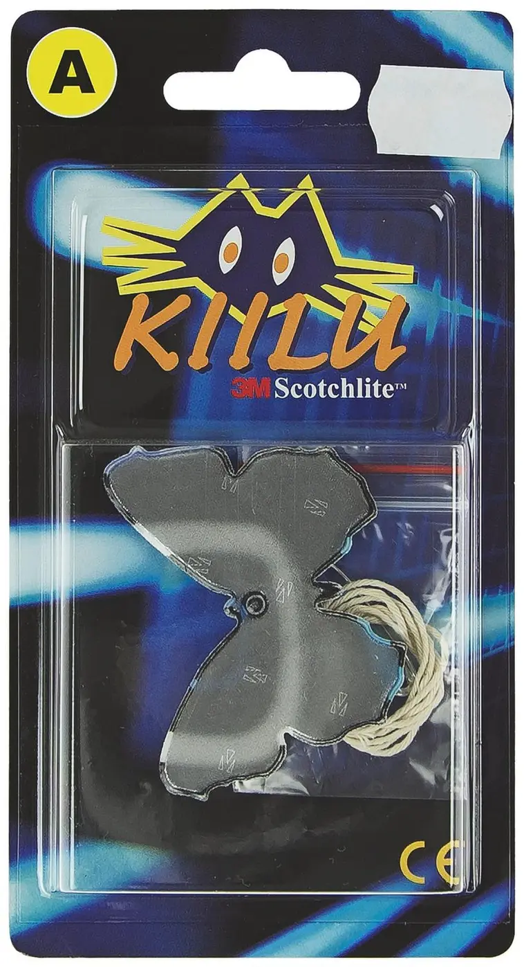 Kiilu heijastin A perhonen raidallinen