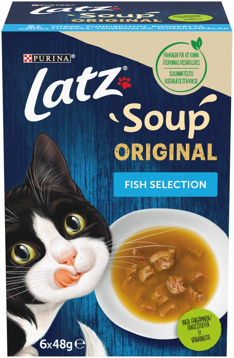 LATZ 6x48g Soup Fish Selection kissanruoka