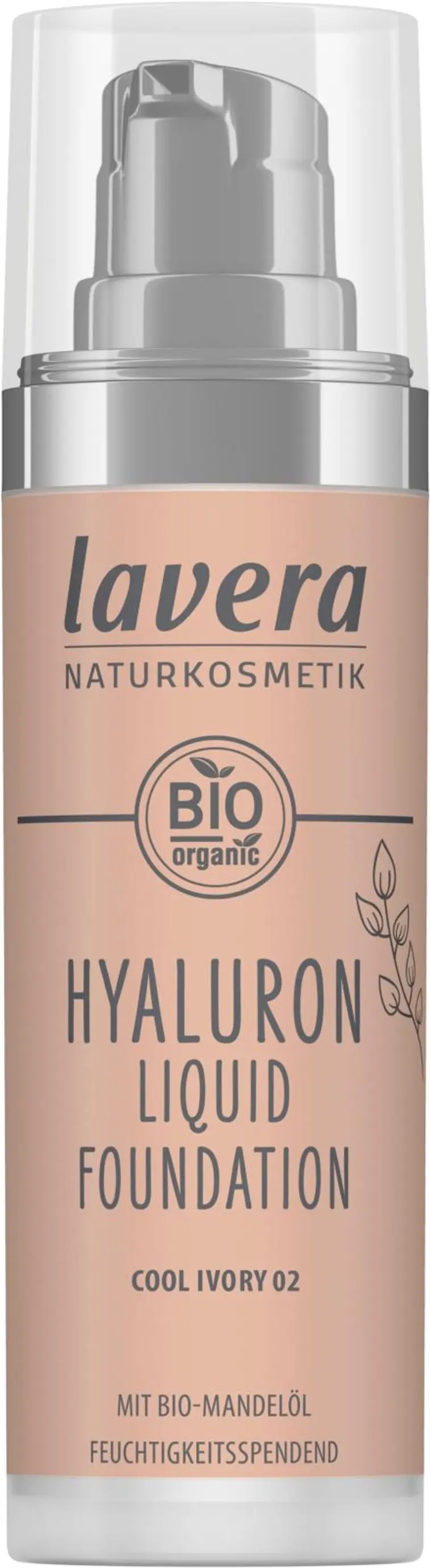 lavera Hyaluron Liquid Foundation -Natural Ivory 01- 30 ml | Prisma  verkkokauppa