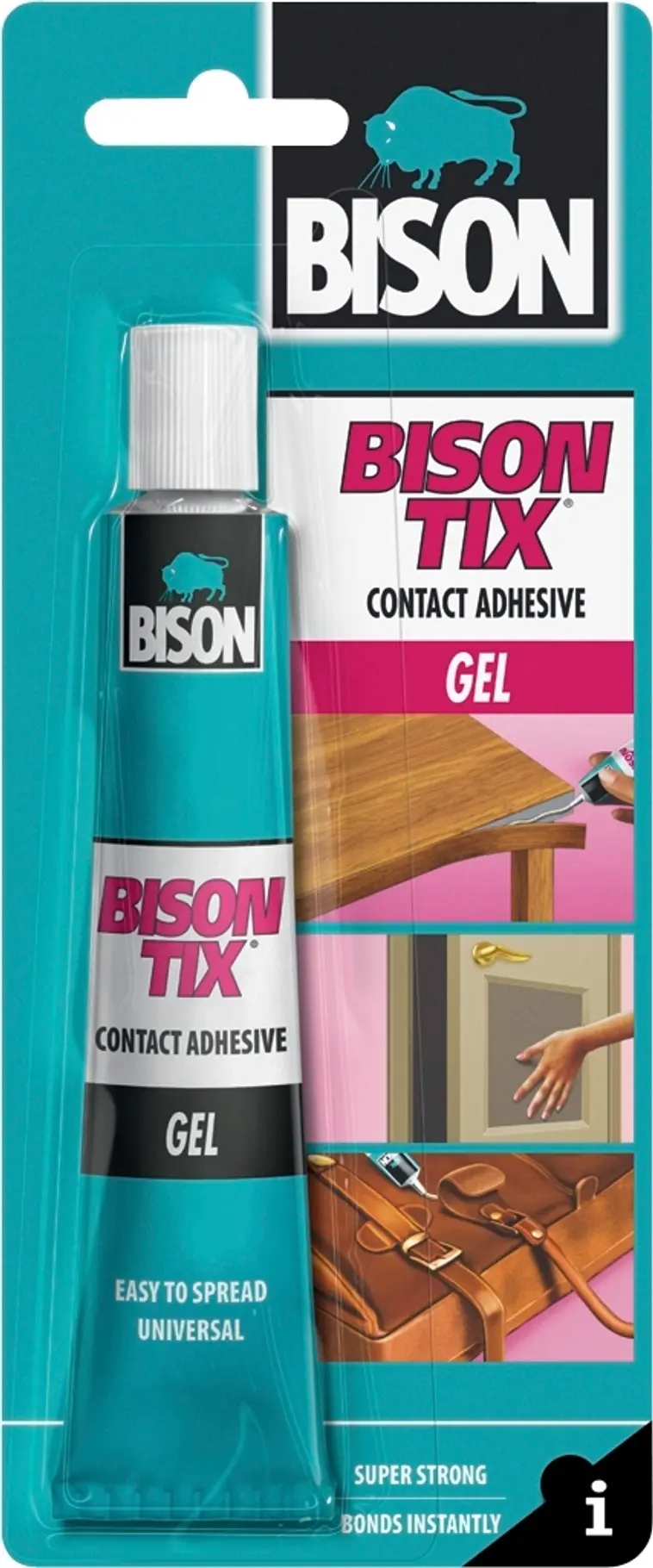 Bison kontaktiliima Tix Contact Adhesive Gel 50ML