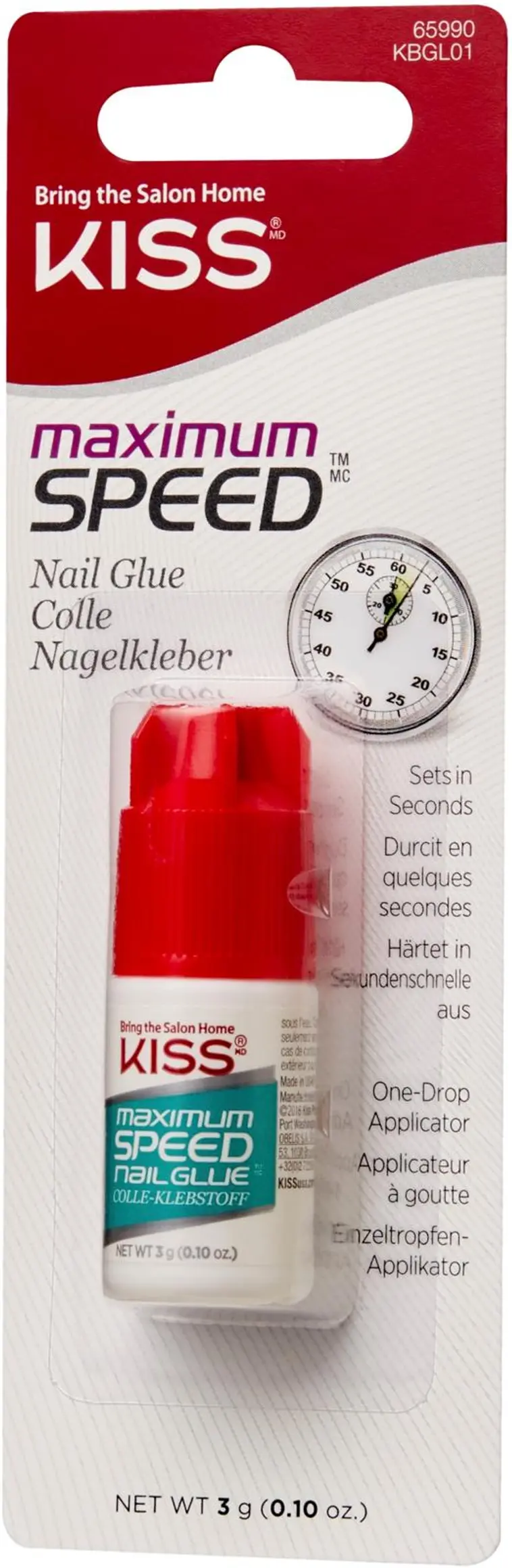Kiss Maximum Speed Nail Glue kynsiliima 3g - 2