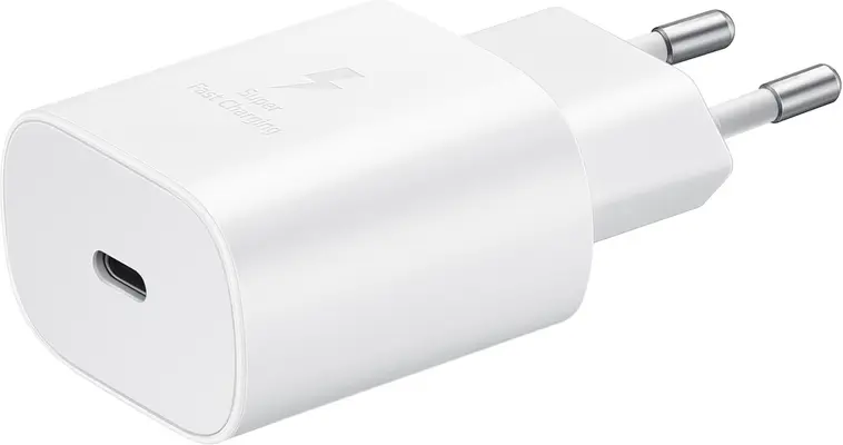 Samsung Laturi 25W (ilman kaapelia) valkoinen | Prisma verkkokauppa
