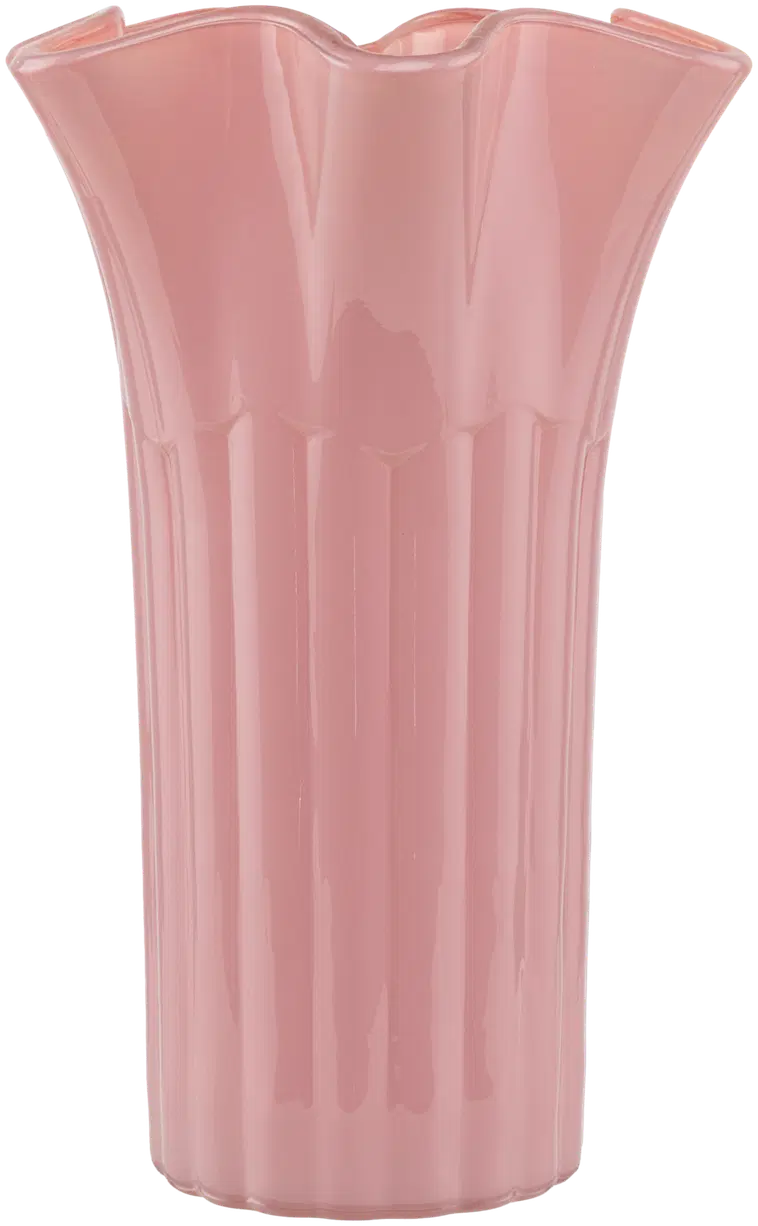 Ei merkkiä Maljakko Floral 25 cm pinkki