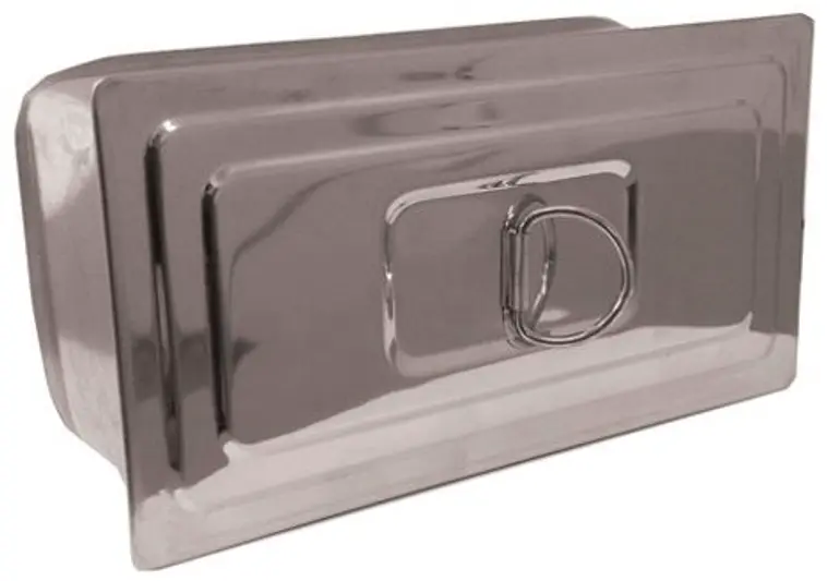 Pisla nokiluukku 826 niklattu 75x150mm