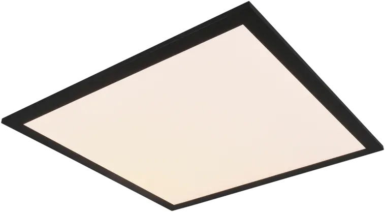 Alpha LED kattovalaisin 45x45 cm mattamusta - 1