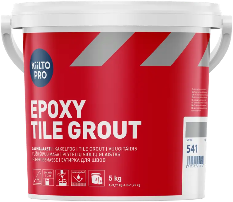 Kiilto Pro Epoxy Tile grout  541 stone 5 kg Saumalaasti