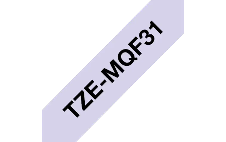 Brother tarranauhakasetti Tze-Mqf31 vaaleanliila  12mm 4m