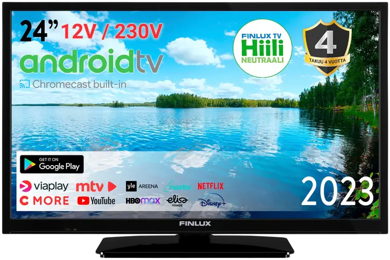 Finlux 24M7ECI-12 24" Android Smart TV musta