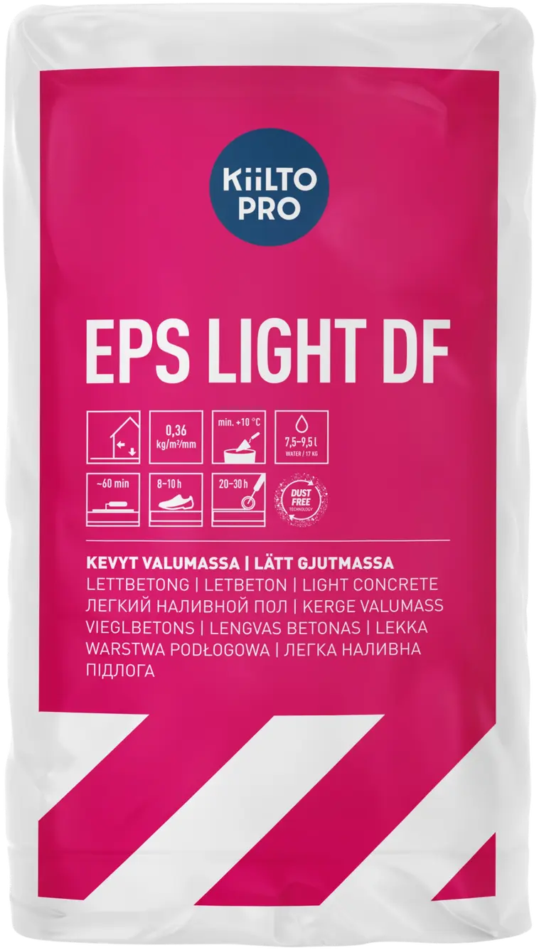 Kiilto lattiamassa EPS Light DF 17 kg/50 l