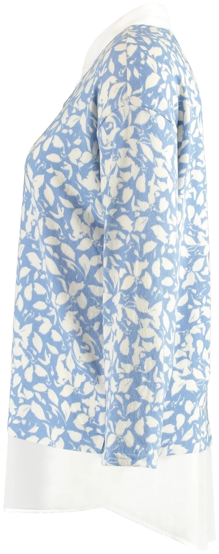 Z-One naisten trikoopusero Mi44linda Nk-2205013Z1 - 6011 blue flower - 2