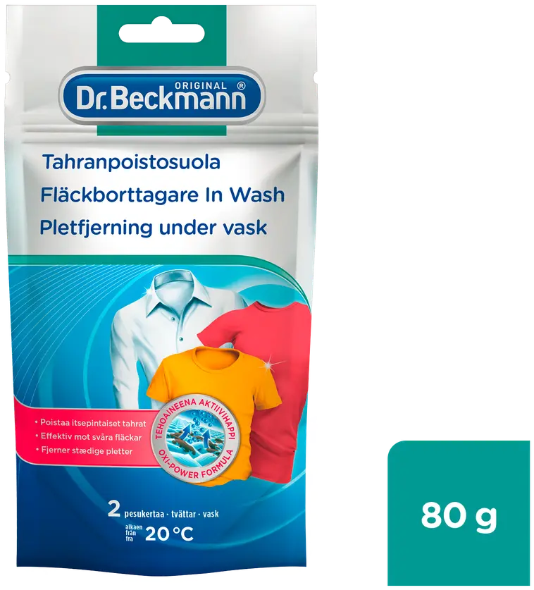 Dr Beckmann 80g Tahranpoistosuola