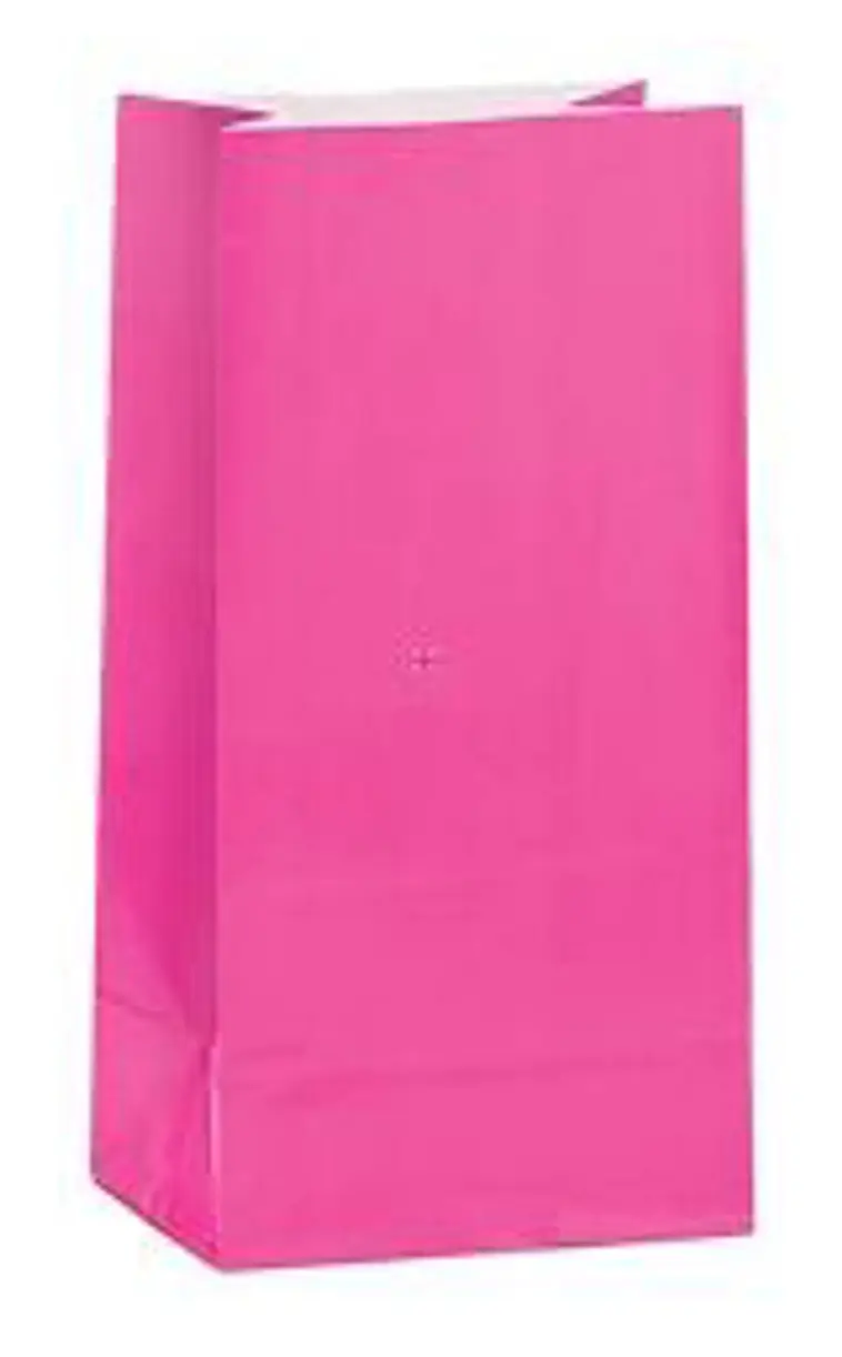Unique lahjapussi paperia 12kpl vaaleanpunainen