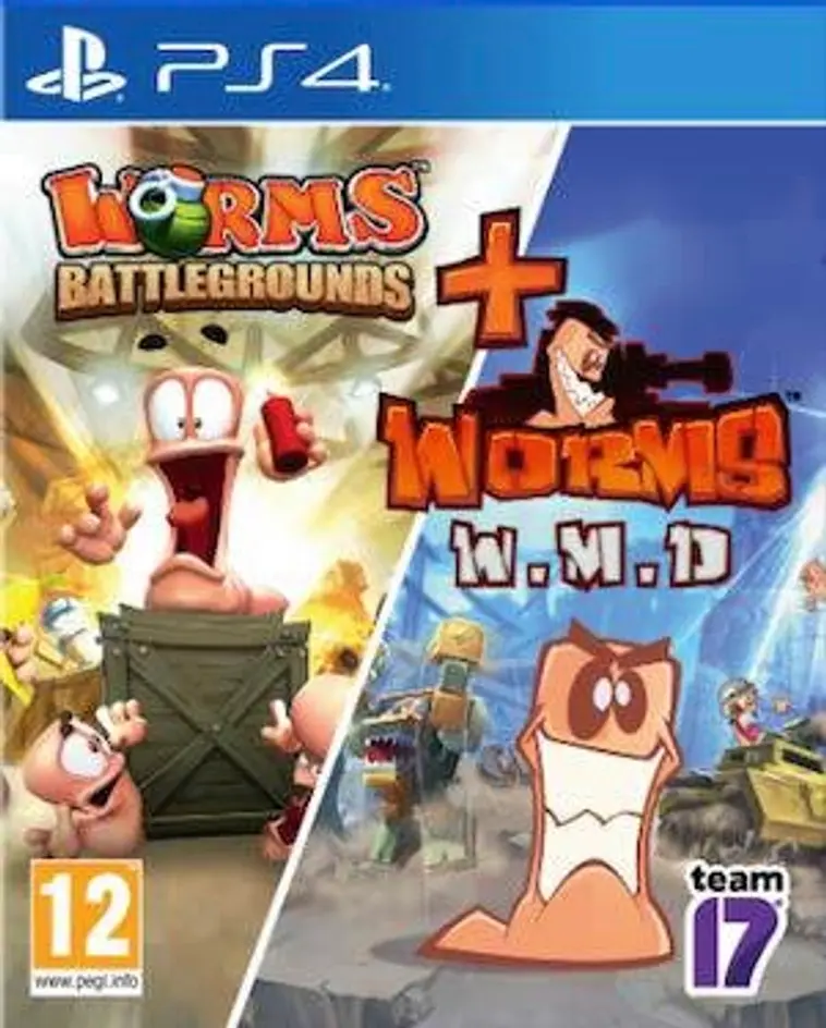 Playstation 4 Worms Battlegrounds + W.M.D.