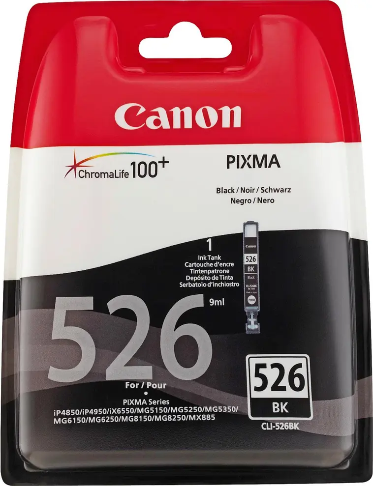 Canon CLI-526 mustepatruuna musta