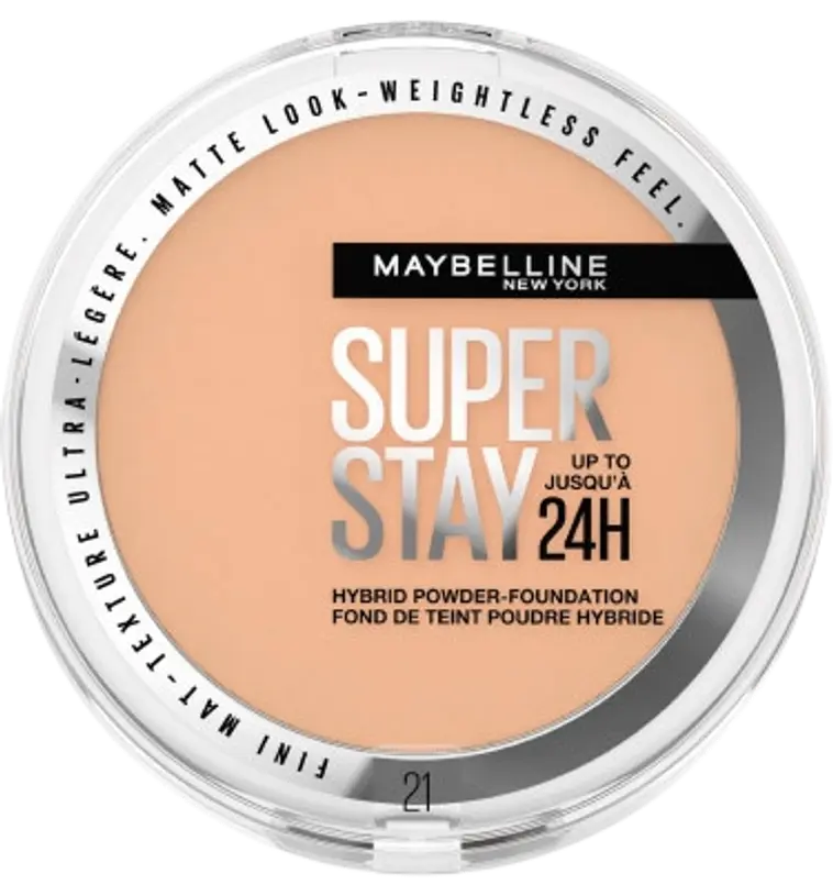 Maybelline New York Superstay 24H Hybrid Powder Foundation 21 Meikkipuuteri 9 g - PEPPY - 1