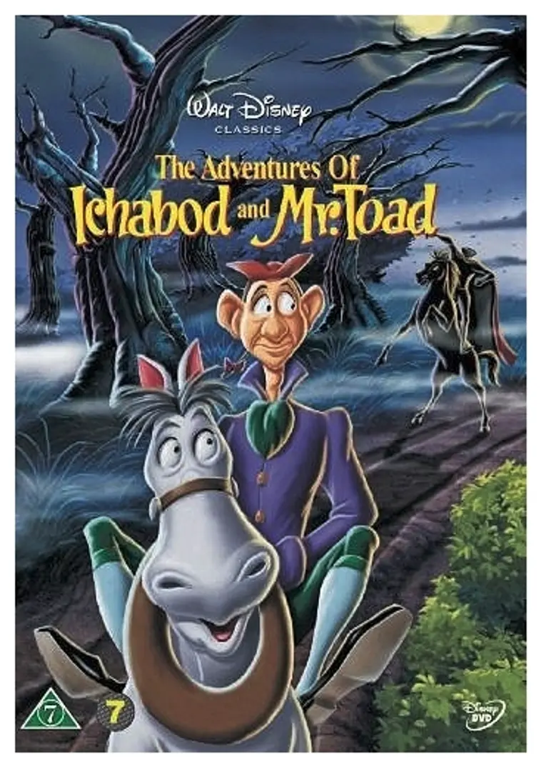 The Adventures Of Ichabod & Mr. Toad DVD