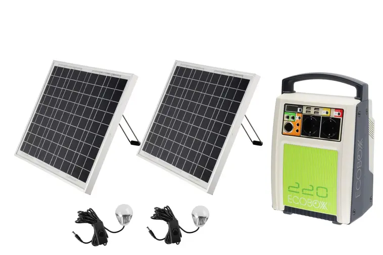 Ecoboxx 220 Aurinkoenergiajärjestelmä