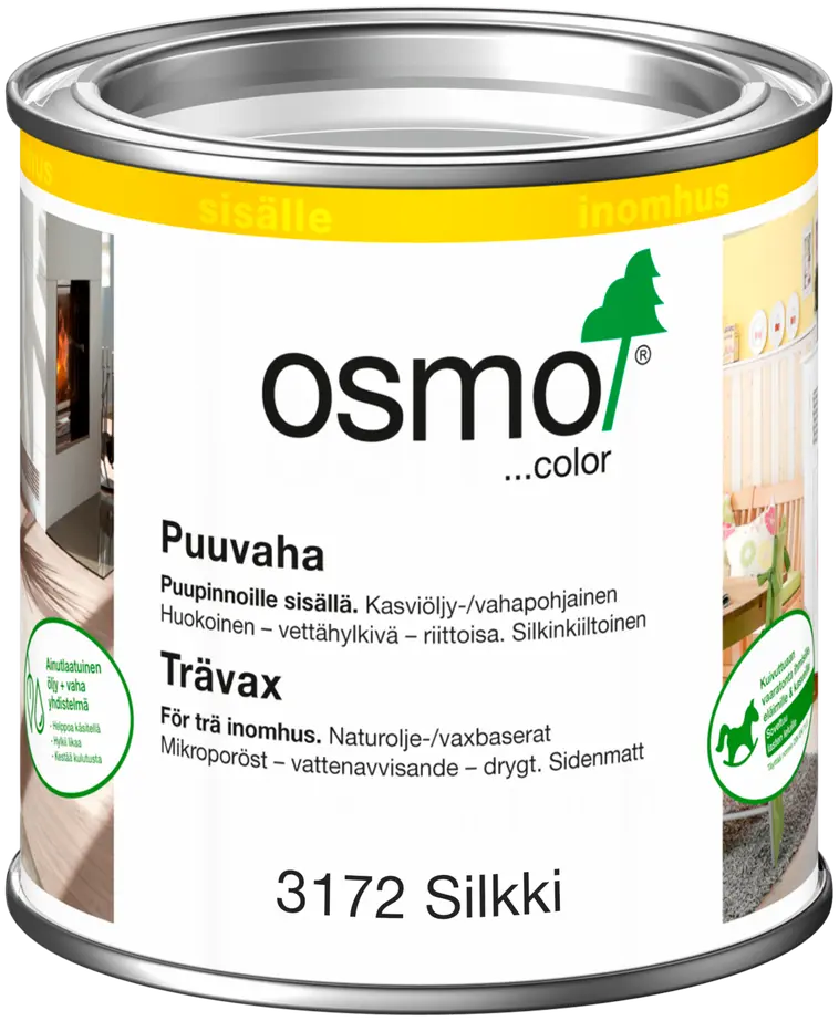 Osmo Color 375ml puuvaha 3172 silkki | Prisma verkkokauppa