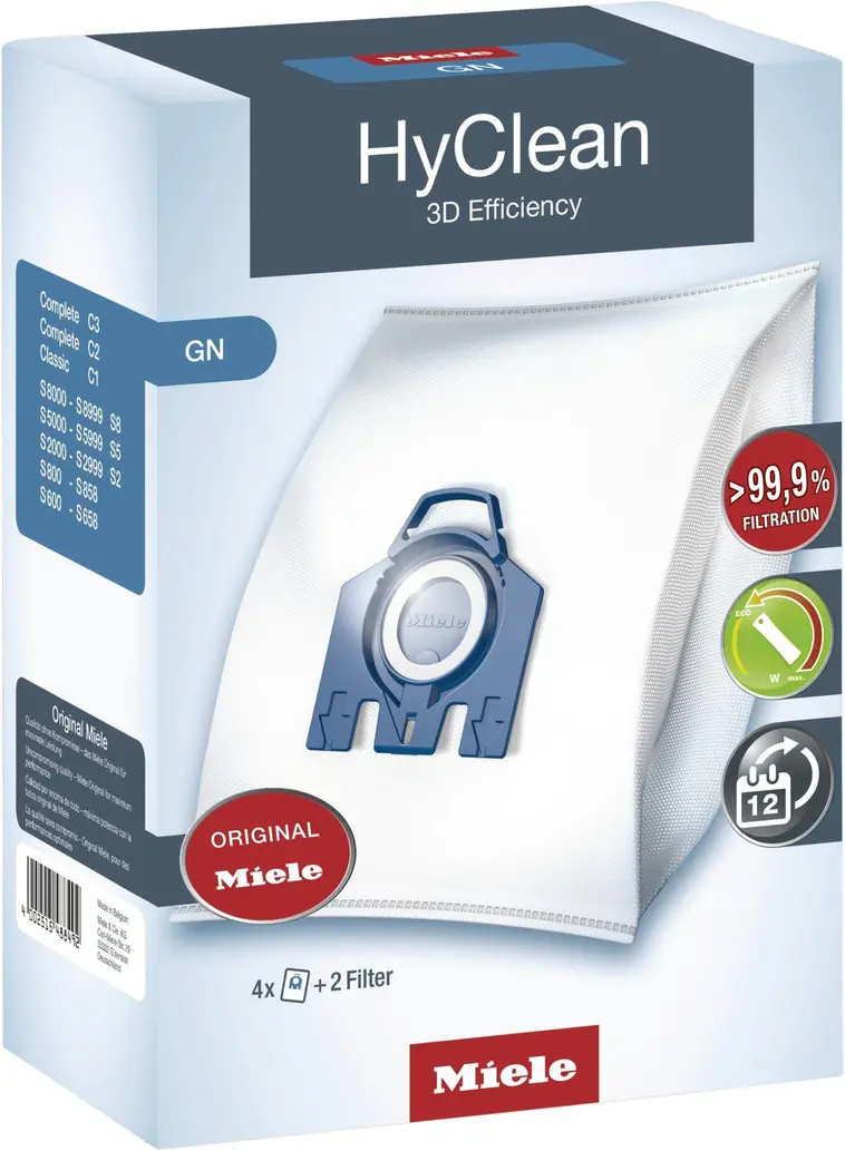 Miele pölypussi GN HyClean 3D - 1
