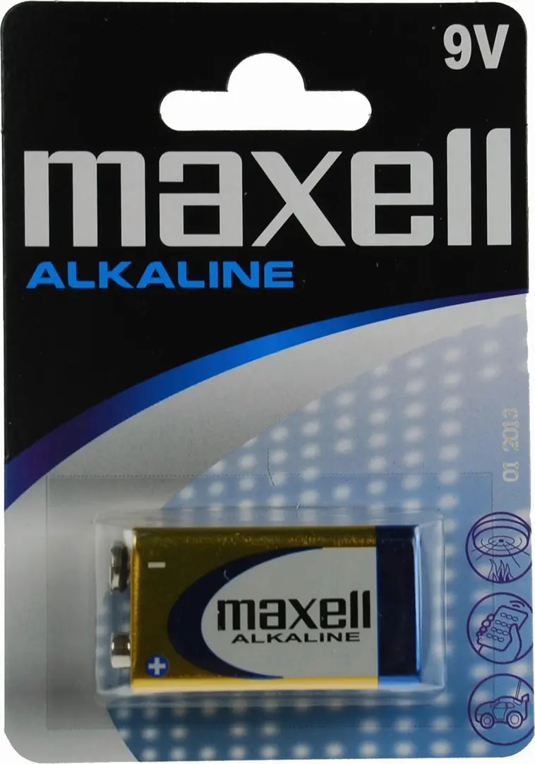 Maxell 6LR61 alkaliparisto 9V