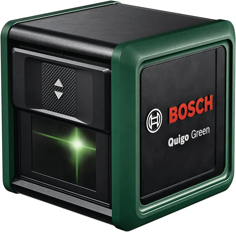 Bosch Quigo Green ristilinjalaser + MM2 pidike