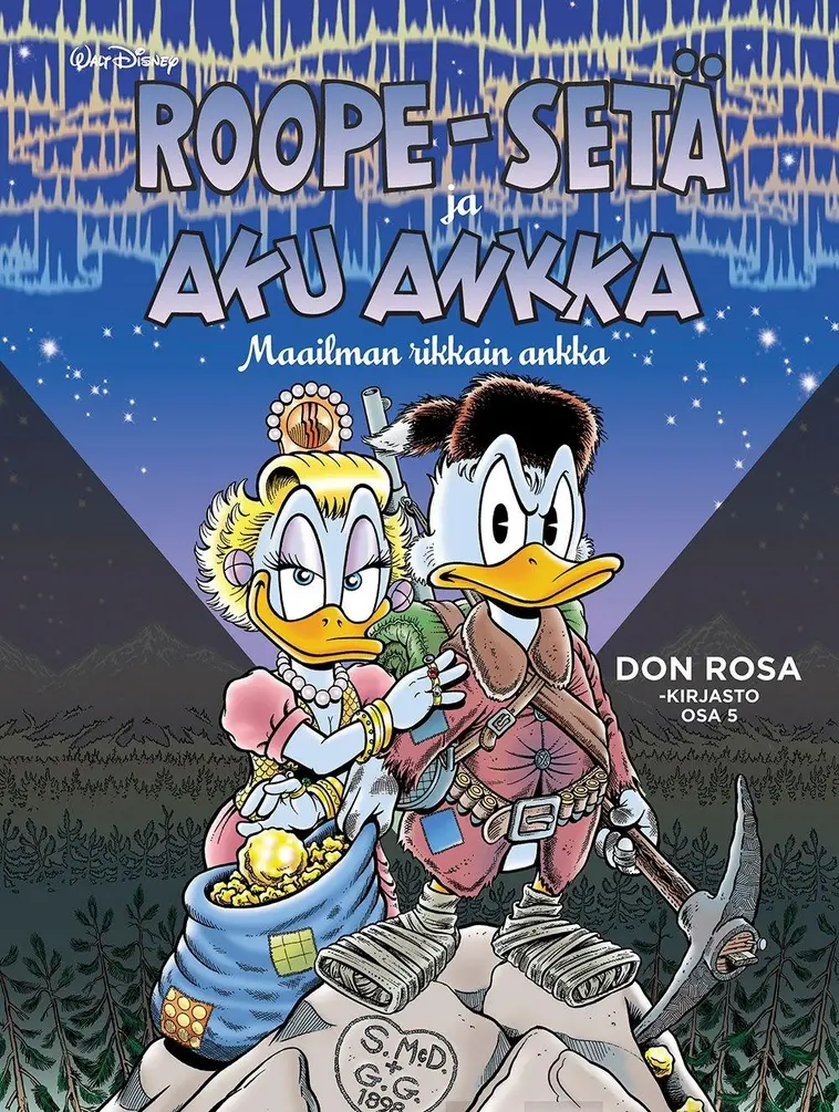 Rosa, Don Rosa -kirjasto osa 5: Roope-Setä ja Aku Ankka - Maailman rikkain ankka